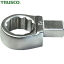 トラスコ TRUSCO ボックスヘッド 二面寸法19mm 取付サイズ9×12mm (1個) 品番:BE19-912