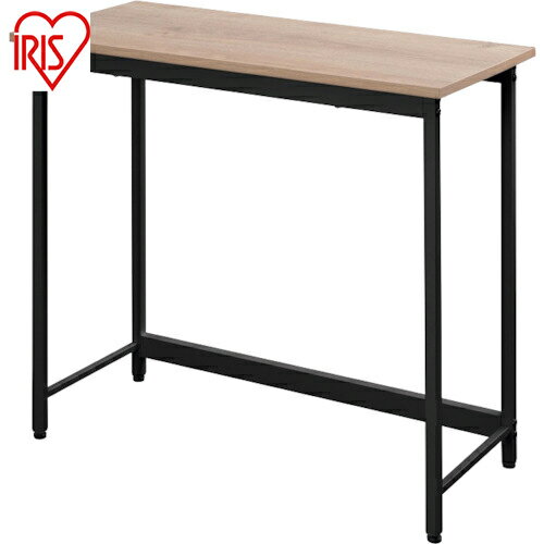 アイリスオーヤマ IRIS 288279 ベーシックデスク 800×400 ライトナチュラル/ブラック (1台) 品番:BDK-8040-NB アイリスオーヤマ IRIS 288279 ベーシックデスク 800×400 ライトナチュラル/ブラック (1台) 品番:BDK-8040-NB
