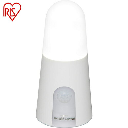 アイリスオーヤマ IRIS 522483 乾電池式LED屋内センサーライト ホワイト スタンドタイプ 昼白色 (1台) 品番:BSL40SN-WV2 アイリスオーヤマ IRIS 522483 乾電池式LED屋内センサーライト ホワイト スタンドタイプ 昼白色 (1台) 品番:BSL40SN-WV2