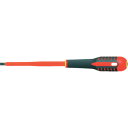 BAHCO バーコ 絶縁ドライバー −3.0 軸長100mm (1本) 品番:BE-8220S