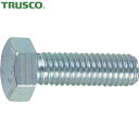 TRUSCO(トラスコ) 六角ボルト 三価白 全ネジ M10×45 5本入 (1Pk) 品番：B722-1045