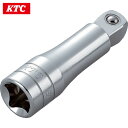 KTC(京都機械工具) 12.7sq.首振りエクステンションバー270mm (1個) 品番：BE4-270JW