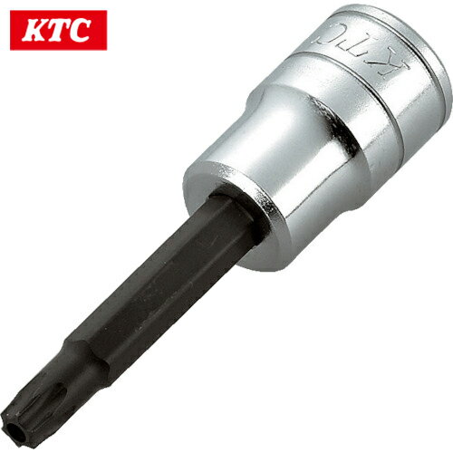 KTC(京都機械工具) 9.5sq.T型いじり止めトルクスビットソケットT25 (1個) 品番：BT3-T25H 1