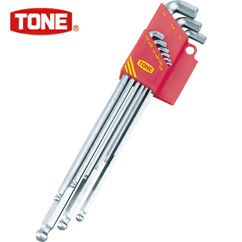 TONE トネ マスターツール首下ショートロングボールポイントL形レンチセット (1S) 品番：BLB900S ボー..