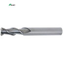 ダイジェット アルミ加工用ソリッドラジアスエンドミル(2枚刃・レギュラー刃長) 12.0mm R1.0 (1本) 品番:AL-SEES2120-R10
