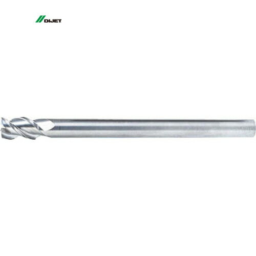 ダイジェット アルミ加工用ソリッドスクエアエンドミル(3枚刃・レギュラー刃長・ロングスリムシャンク) 6.0mm R0.2付 (1本) 品番:AL-SEES30...