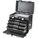 GT Line 樹脂製工具箱 モジュラーツールチェスト オールインワン (フォーム/トレイ無) (1個) 品番:AI1.KT02