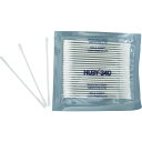 HUBY 3インチ 工業用綿棒(先端砲弾型/スリムタイプ)BB-002MB (6250本入) (1箱) 品番:BB-002MB