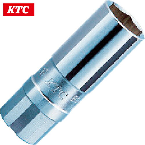 KTC 京都機械工具 車輌整備レンチ 9.5sq.プラグレンチ 対辺寸法16mm 差込角9.5mm (1個) 品番：B3A-16SP
