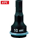 KTC 京都機械工具 9.5sq.インパクトレンチ用ヘキサゴンレンチ 12mm (1個) 品番:BTP3-12P