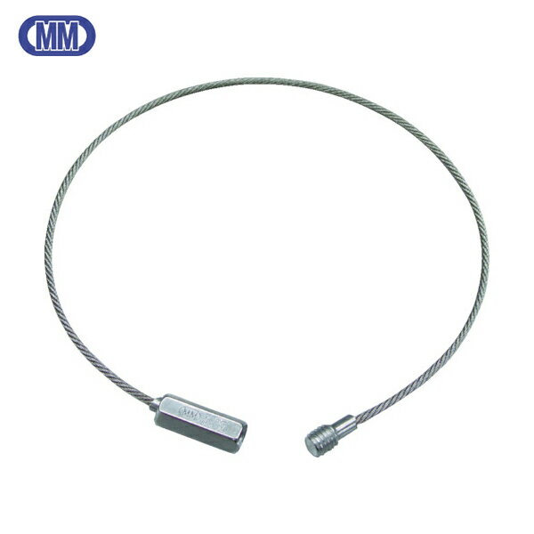 水本機械製作所 カットワイヤ ステンレス ワイヤーキャッチ 全長 480mm (1本) 品番：A-357