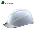 タニザワ 谷沢製作所 安全ヘルメット エアライトS搭載ヘルメット 透明バイザータイプ 溝付 透明バイザー:グレー/帽体色:白 (1個) 品番:123-JZV-V2-W3-J