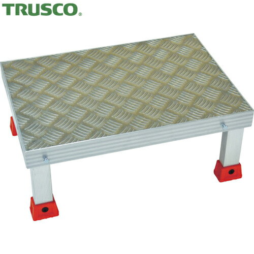 トラスコ TRUSCO 連結式アルミステップ 500×350×H100 (1台) 品番：AS-5310