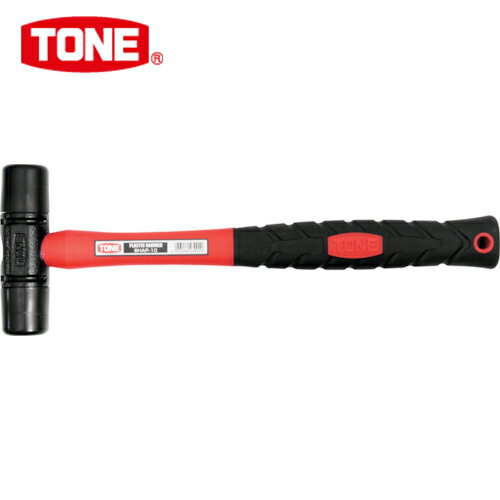 TONE(トネ) 樹脂ハンマー プラハンマー 頭長85mm 全長290mm (1本) 品番：BHAP-05