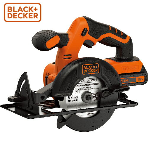 B/D 18Vコードレス丸ノコ 2バッテリータイプ (1台) 品番：BDCCS18K2-JP