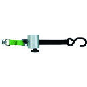 allsafe 巻き取り機能付車いす固定ベルト(後側)×左右各1本 1インチ (1S) 品番:ACW-4-R