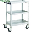 トラスコ TRUSCO ツールワゴン バーディワゴン 750X500XH880 浅2深1段 ホワイト (1台) 品番:BDW-973F1-W