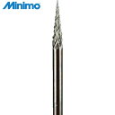 ミニモ Minimo 超硬カッター クロスカット Φ3 軸径3.0mm (1本) 品番:BC2152