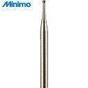 ミニモ Minimo 超硬カッター スパイラルカット Φ1.2 (1本) 品番:BC2363