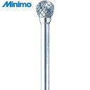 ミニモ Minimo 超硬カッター クロスカット Φ6.4 軸径3.0mm (1本) 品番:BC2394