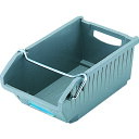 DICプラスチック B型コンテナ B-3 外寸:W530×D285×H217 グレー (1個) 品番:B-3 GY