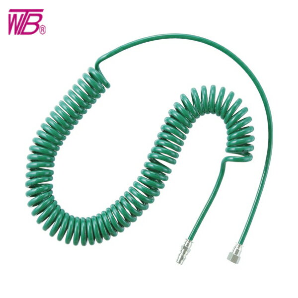 WTB(ワタベ) フィッティングコイルホース (1本) 品番：AC-7GFT-FP