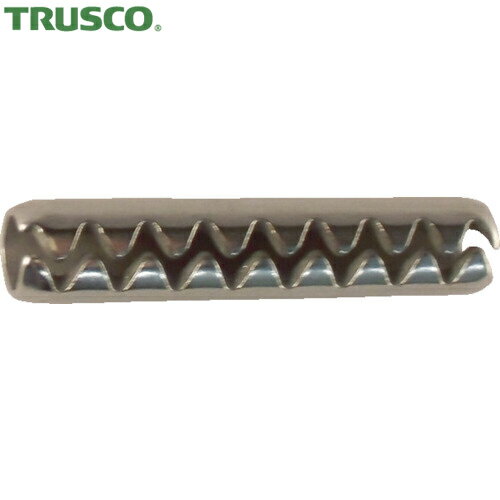 TRUSCO(トラスコ) 波形スプリングロールピン ステンレス 5×40 30本入 (1Pk) 品番：B16-0540