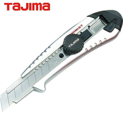 タジマ tajima カッターナイフ ネジプロLアルミニスト シルバー (1丁) 品番：AC-L501S