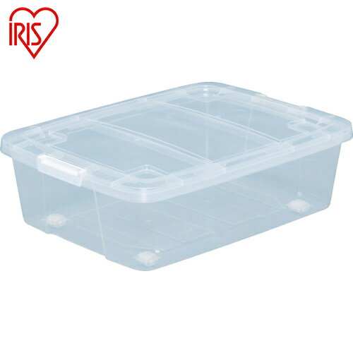 アイリスオーヤマ 収納ケース フタ付き 226582 クローゼットキャリー （1個入） 300×420×140 (1個) 品番：AA-530S