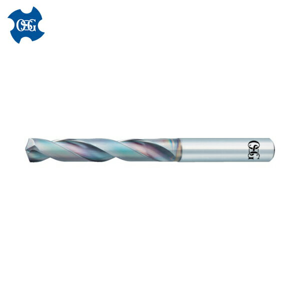 OSG(オーエスジー) 超硬コーティングドリル 超硬ADドリル 4Dタイプ 刃径3mm シャンク径4mm 8672300 (1本) 品番：AD-4D-3