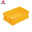 岐阜プラスチック工業 リス ボックス型コンテナ 131887 B型プラテナーB-23 オレンジ (1個) 品番:B-23 O