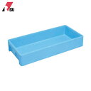 岐阜プラスチック工業 リス ボックス型コンテナ 132600 B型プラテナーB-50 青 (1個) 品番:B-50 B