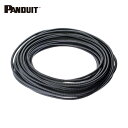 パンドウイット PANDUIT コルゲートチューブ ポリエチレン スリットなし 黒 (1巻) 品番:CLTS75F-C