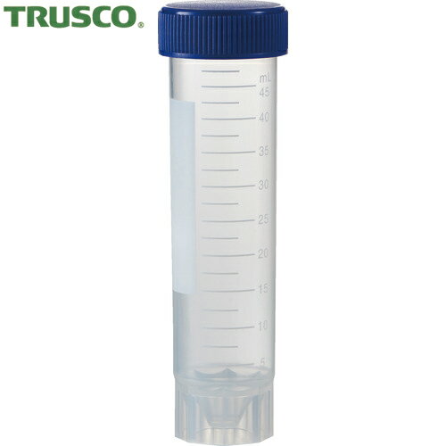 TRUSCO(トラスコ) 遠沈管 自立型 50ml 500本入 (1箱) 品番：CT50F-500S