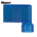 パンドウイット PANDUIT 圧着端子 ライトアングルメス型ナイロン完全絶縁タイプ(50個入) (1袋) 品番:DNFR14-206FIB-L
