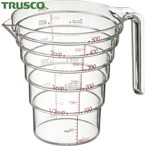 TRUSCO(トラスコ) 段々計量カップ500ML (1個) 品番：DD-500