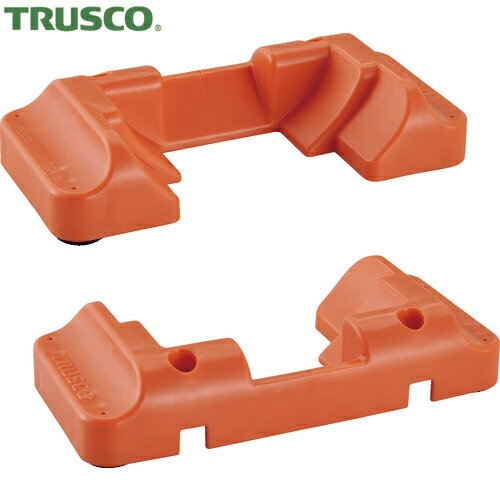 トラスコ TRUSCO 台車オプション 130φ/150φキャスター用車止め とめたろう 2個1組 (1組) 品番：CH13015..