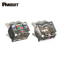 パンドウイット PANDUIT カテゴリ6 上下45度シールドアングル シールド付きモジュラージャック用キャップ オフホワイト CJSUDCAPIW−...