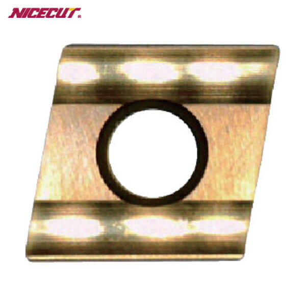 富士元工業 フライス工具シュリリン・NCエンドミル専用チップ 超硬M種TiN 0.8R NK3030 (12個) 品番:C32GUR-0.8R NK3030