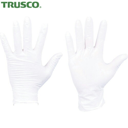 トラスコ 使い捨て極薄手袋 Lサイズ (100枚入) (1箱) 品番:DPM6981NL