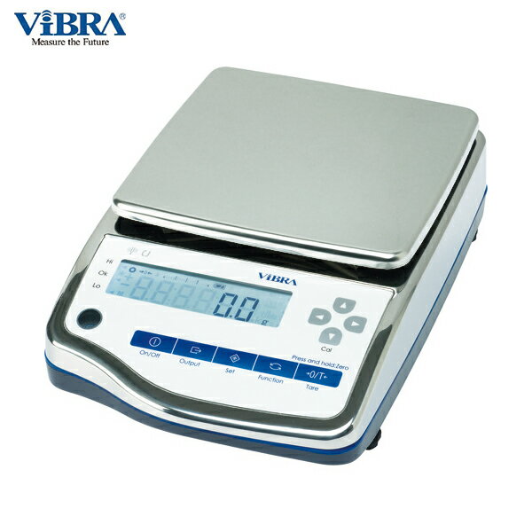 新光電子 VIBRA CJ-2200：高精度電子天びん（防水・防塵型）2200 (1台) 品番：CJ-2200