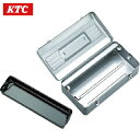 KTC 京都機械工具 スチール製工具箱 片開きメタルケース 間口410×奥行210×高さ150mm (1個) 品番:EK-3