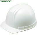 トラスコ TRUSCO ヘルメット 前ひさし型 ホワイト (1個) 品番:DPM-0169W