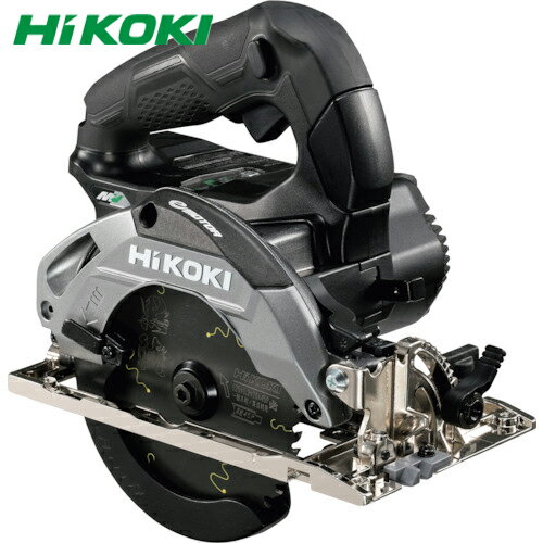 HiKOKI(ハイコーキ) コードレス丸のこ 36V 125mm(黒鯱チップソー付) 本体のみ ブラック (1台) 品番：C3605DA-SK-NNB