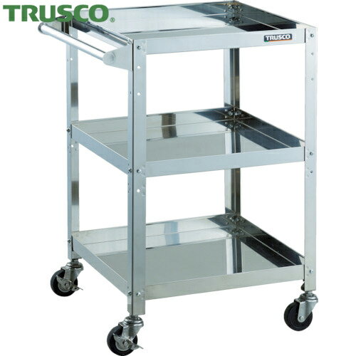 トラスコ クリーンラビット 75φ導電車SUS金具ハンドル付 (1台) CRB-863HSD