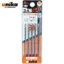 ユニカ UNIKA コンクリートドリル ノンスリップドリルセット BNタイプ(5本セット) DP5−BN43 (1S) 品番:DP5-BN43