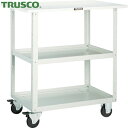 トラスコ TRUSCO ツールワゴン イーグルワゴン 600X400XH740 天板付 ホワイト (1台) 品番:EGW-762T-W