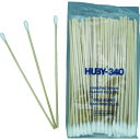 HUBY 6インチ 工業用綿棒(先端砲弾型/木軸)CA-006SP (100本入) (1袋) 品番:CA-006SP
