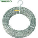 トラスコ TRUSCO ステンレスワイヤロープ Φ4.0mm×50m (1巻) 品番:CWS-4S50