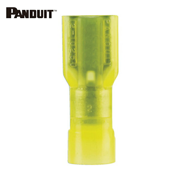 パンドウイット PANDUIT 圧着端子 差込型完全絶縁 メス型 （50個入） (1袋) 品番：DN